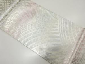 抽象模様織り出し　袋帯